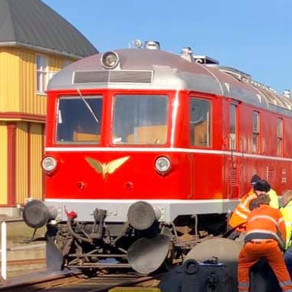 Gedser Remise tog og Det Gule Palæ