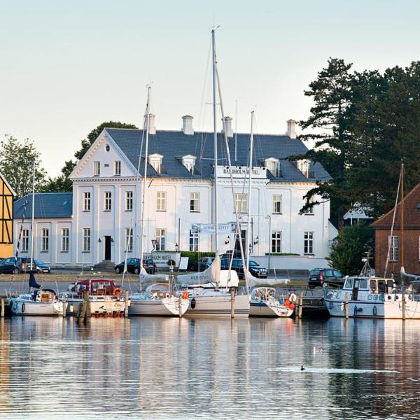 Bandholm Badehotel Yachten Hafen