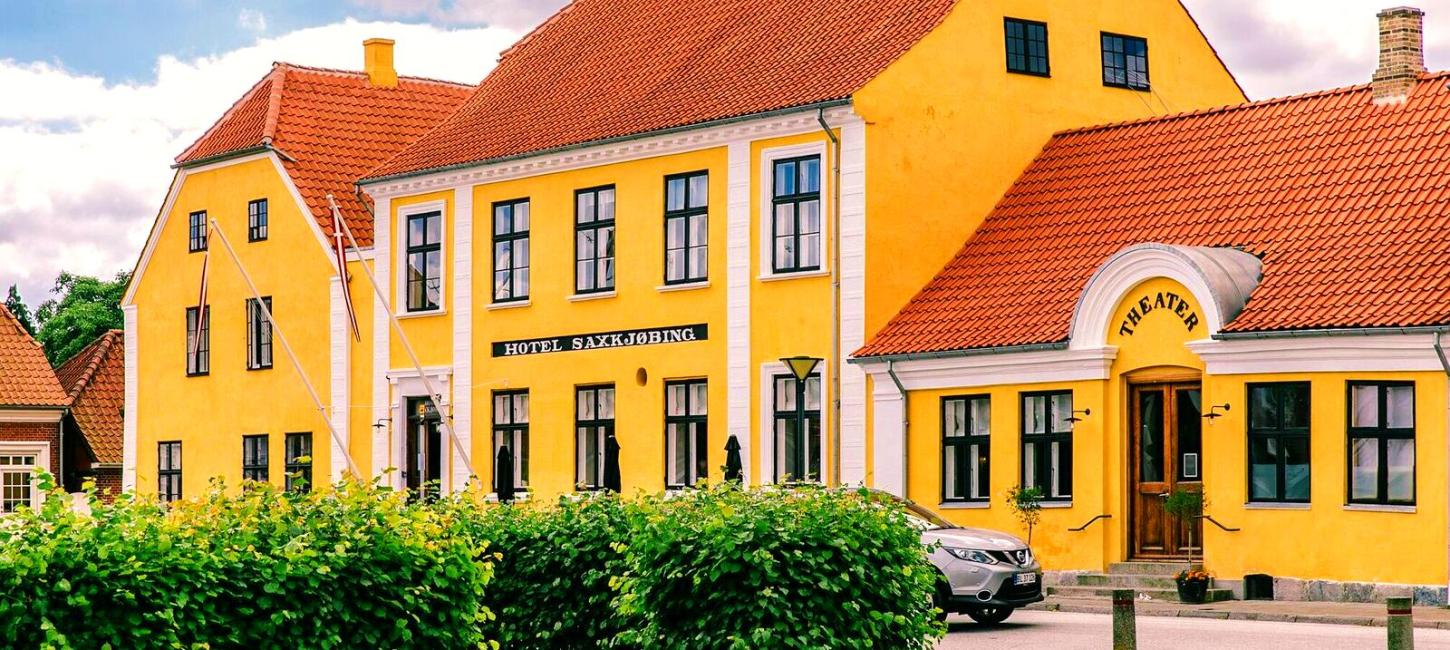 Hotel Saxkjøbing udefra