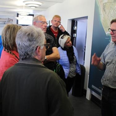 Femern Infocenter rundvisning